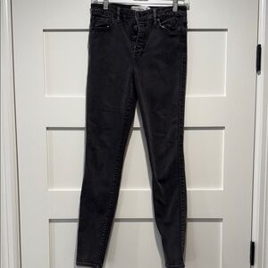Abercrombie & Fitch Super Skinny High Rise Black Women's Jeans